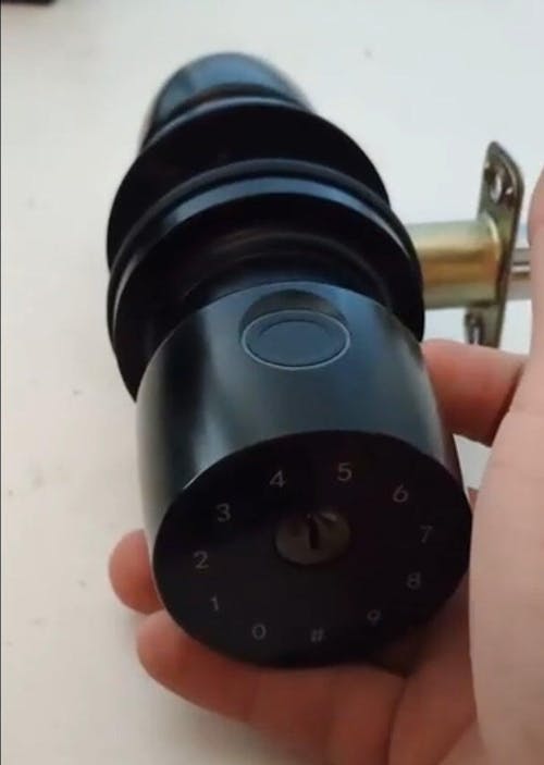 291Y Biometric Fingerprint Door Knob – Smart Keyless Entry Lock