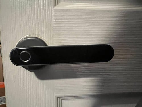 191Y Fingerprint Door Lock Keyless Entry Door Lock with Keypad & Handle