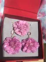 Collar Clavel Rosa