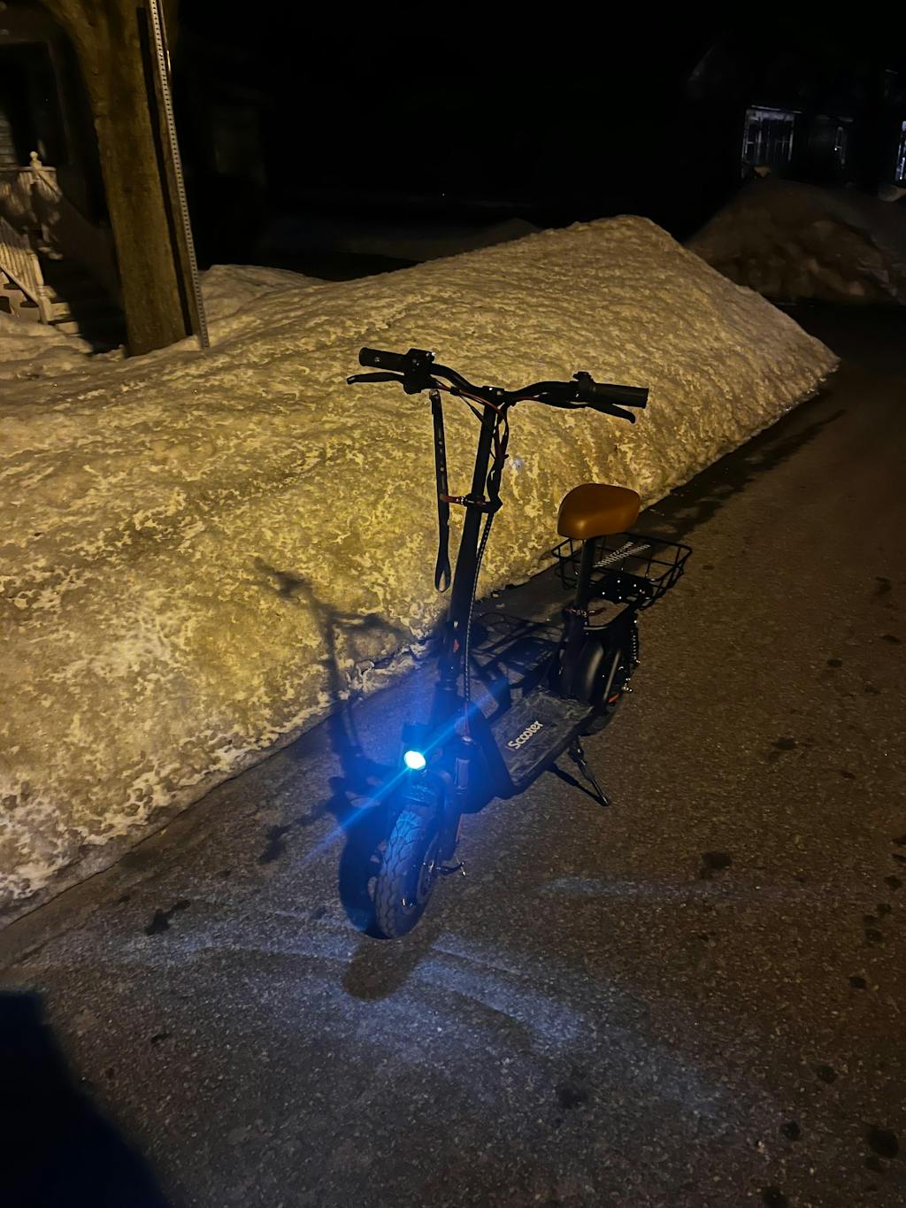 iScooter i12 500W Electric Scooter With Seat & Carry Basket