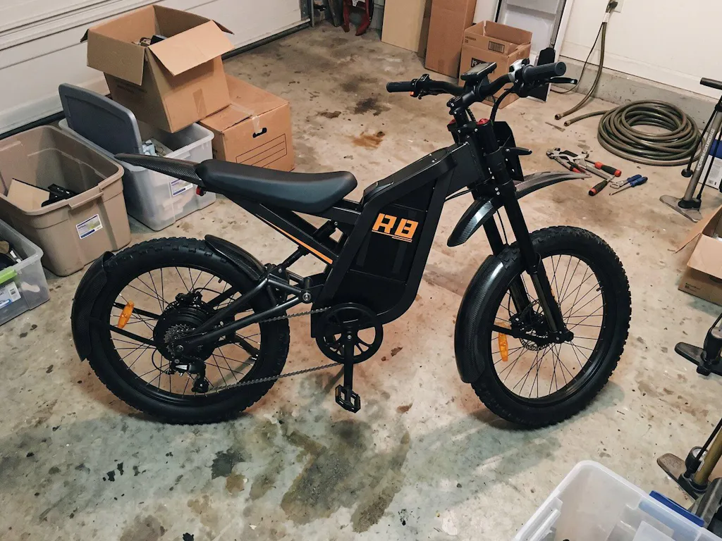 R8 Electric Dirt Bike for Adults 35 MPH & 150 Miles