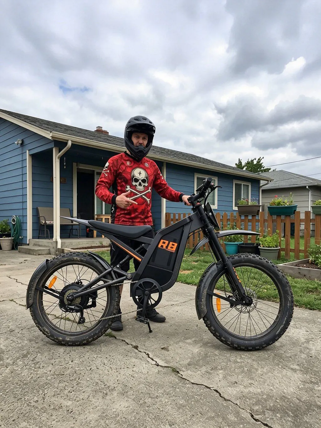 R8 Electric Dirt Bike for Adults 35 MPH & 150 Miles