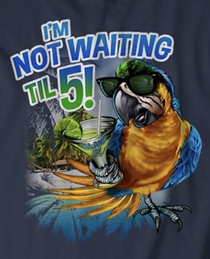 I'm Not Waiting 'Til 5 O'clock Trademarked Hat – IslandJay