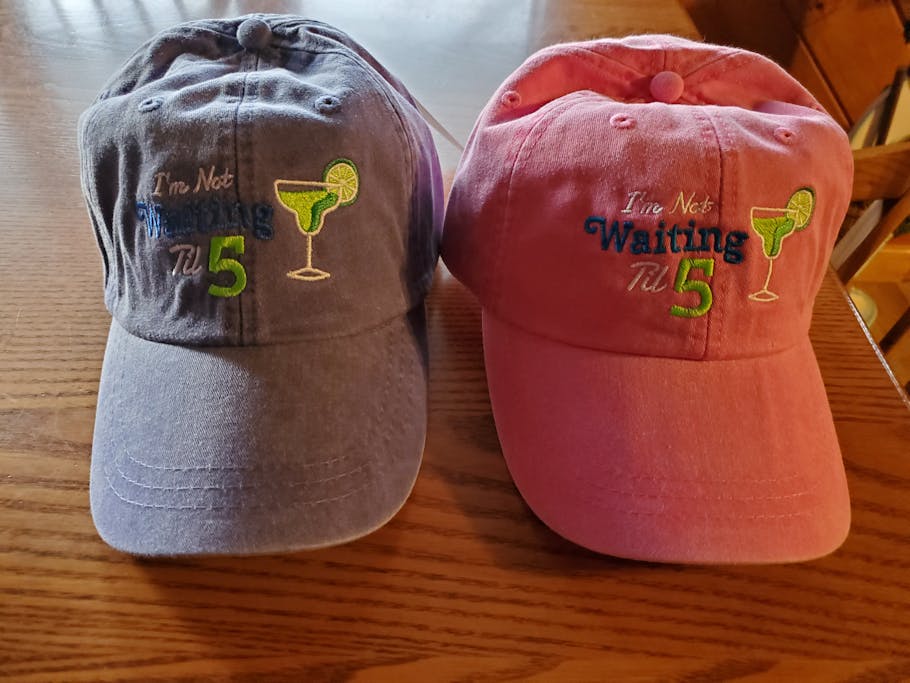 I'm Not Waiting 'Til 5 O'clock Trademarked Hat – IslandJay