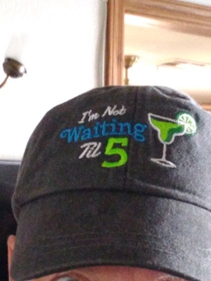 I'm Not Waiting 'Til 5 O'clock Trademarked Hat – IslandJay