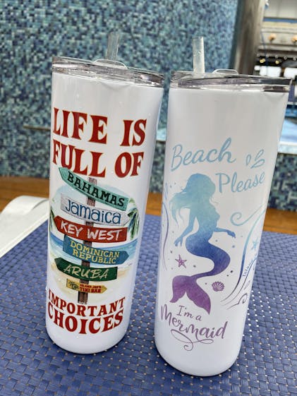 Howard Livingston Blame It On The Margaritas Metal Tumbler – IslandJay