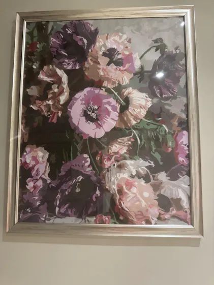 Paint By Numbers Kit - Purple Anemone Bouquet – isuvio