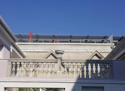 BALAUSTRA PER RINGHIERA PARAPETTO IN CEMENTO ARMATO E POLVERE DI MARMO MODELLO 01