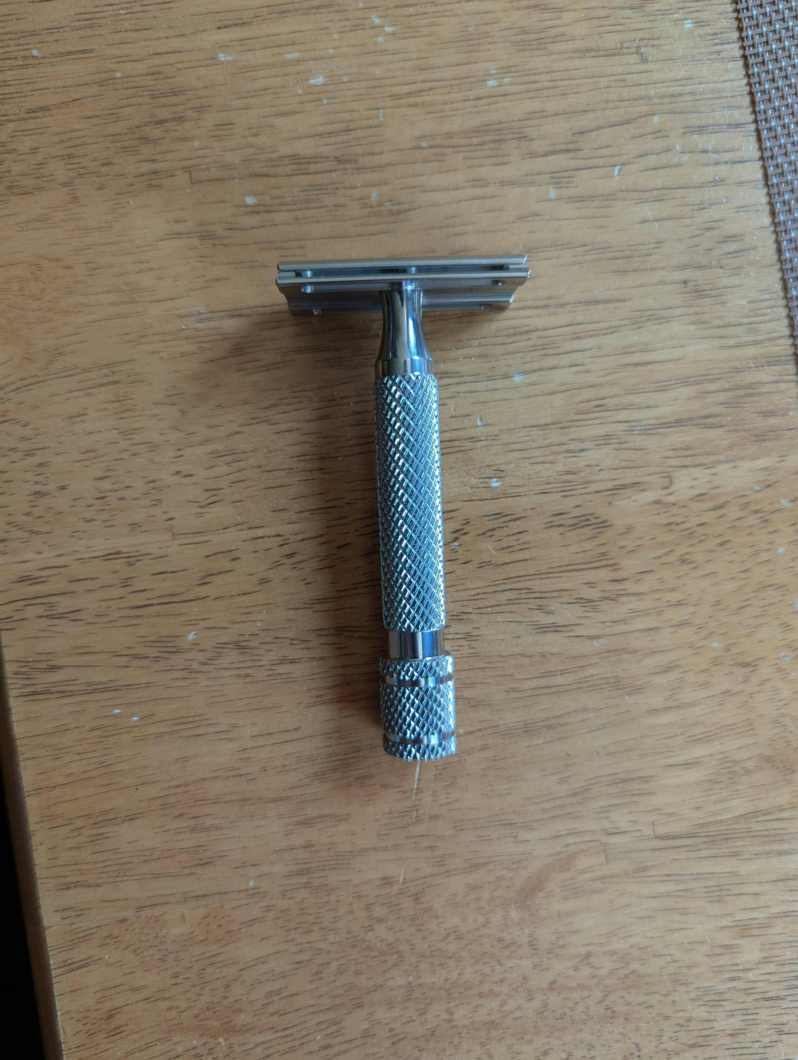 RazoRock Game Changer .76-P Double-Edge Razor (sku: (.76-P) Game