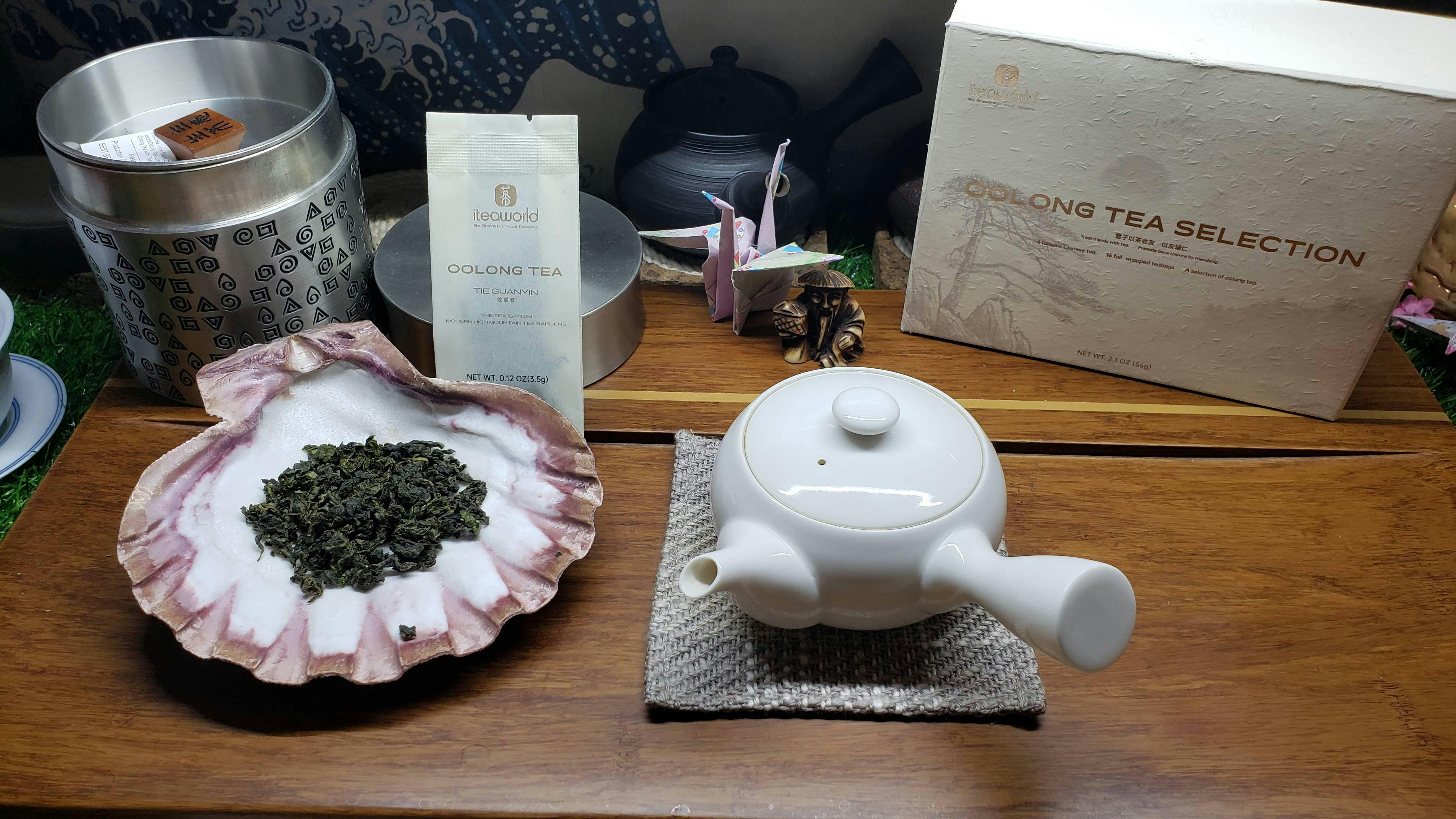 Oolong Tea Sampler 4 Classic Loose Leaf Tea iTeaworld