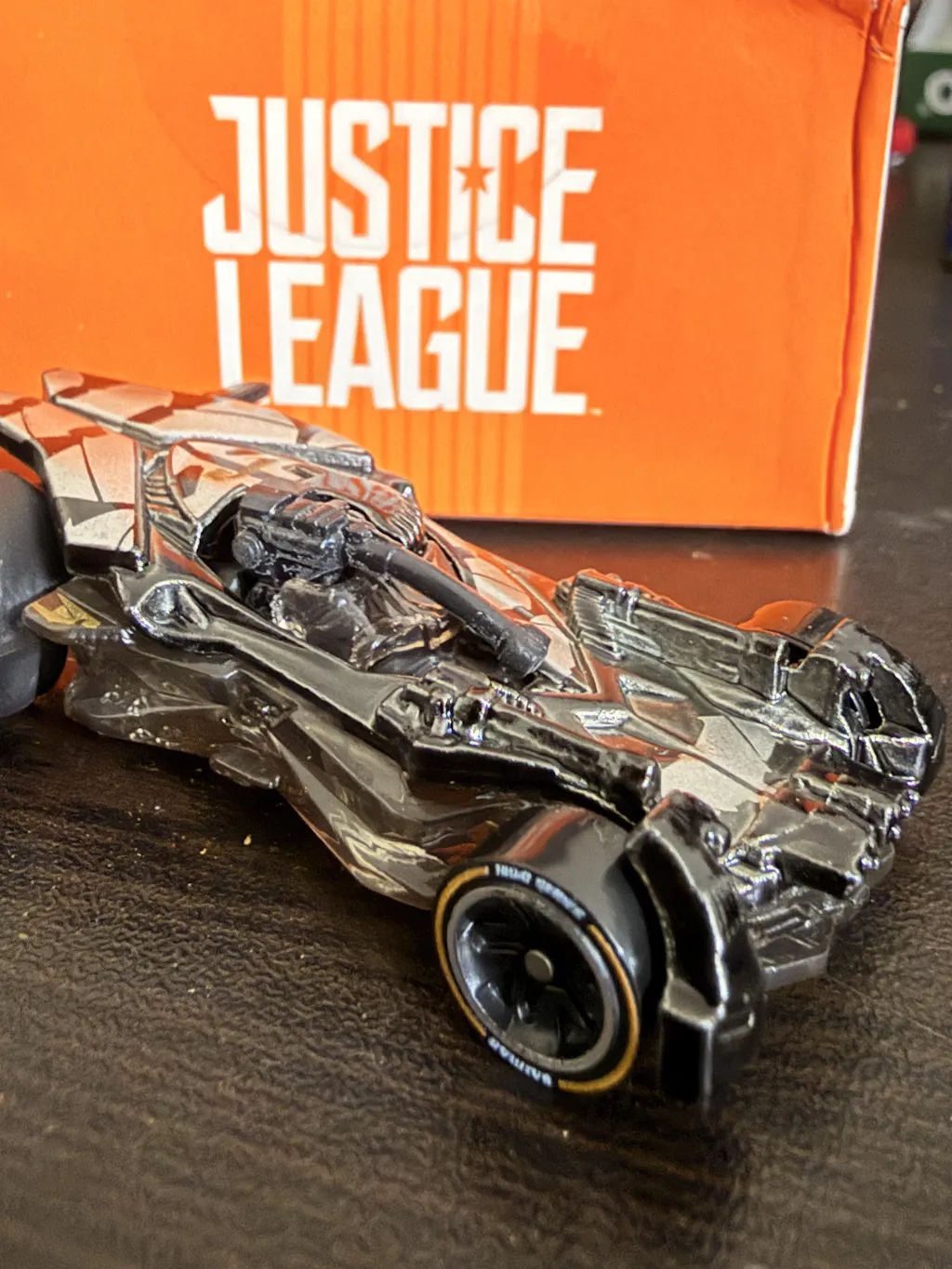 HOT WHEELS ID - RARE - JUSTICE LEAGUE BATMOBILE