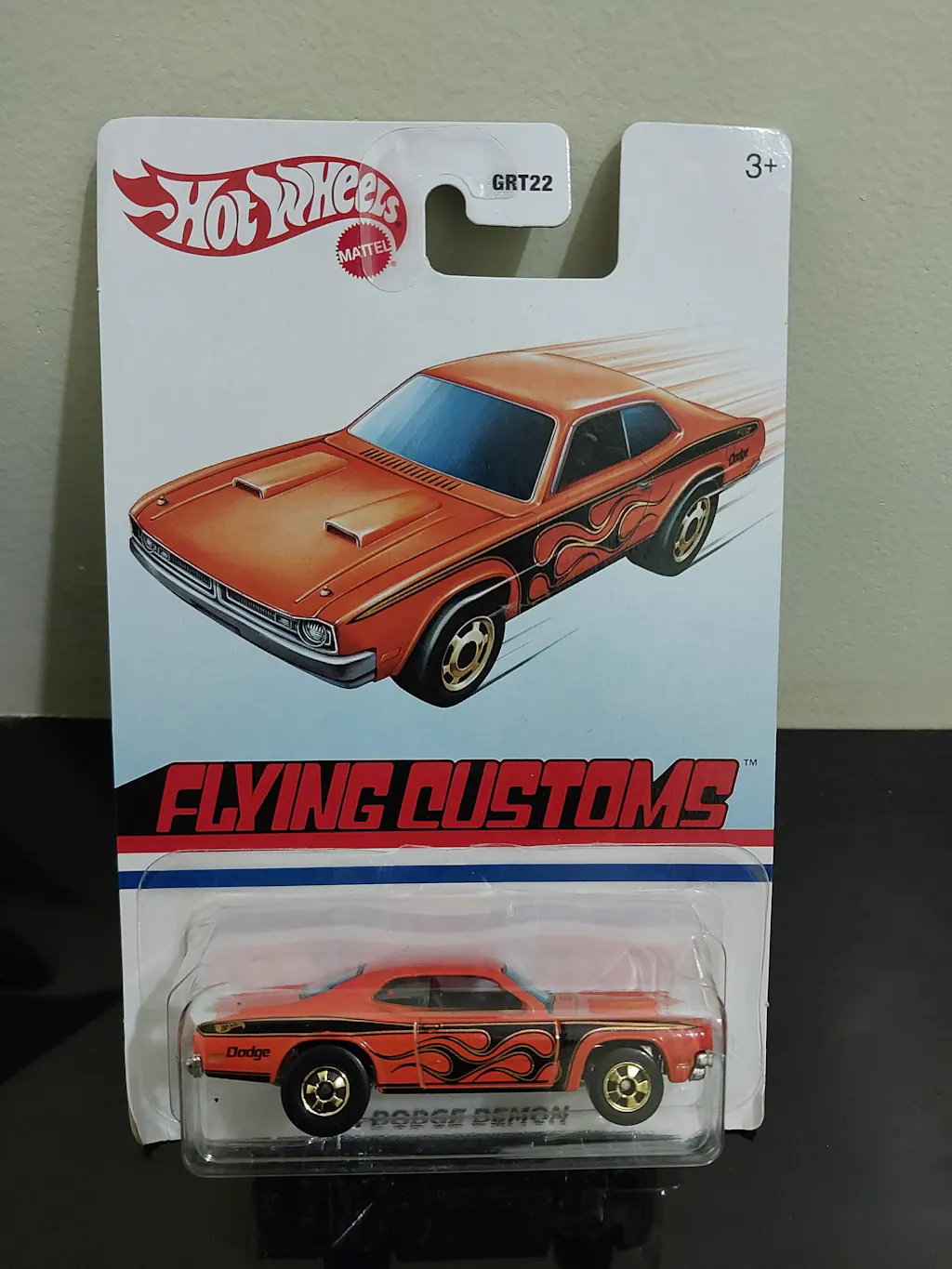 IMPORTED - HOT WHEELS -  FLYING CUSTOMS - 71 DODGE DEMON - 9B