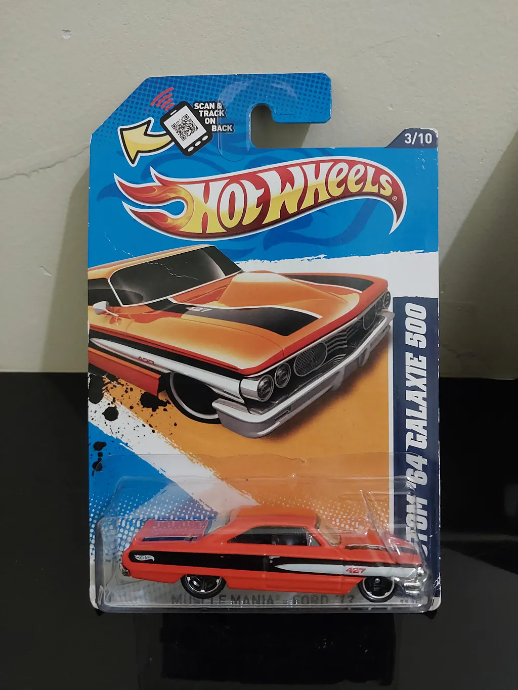 IMPORTED - HOT WHEELS -  CUSTOM 64 GALAXIE 500 - 6D