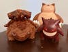 Wooden Gengar Figurine