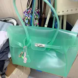 Jelly Transparent BK Bag