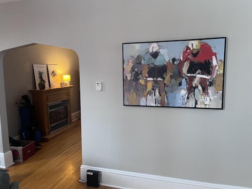 Abstract Cyclists #2993