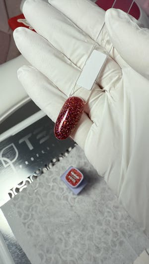 COLOR GEL POLISH "DNKa", 12 ml #0105 FLASH