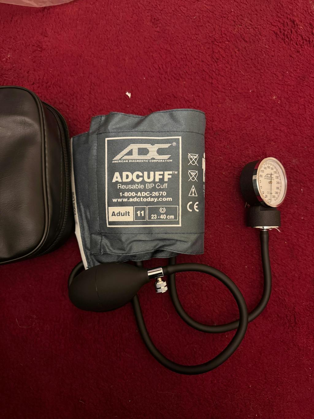 Esfigmomanometro Aneroide Adc 760 Azul Acero