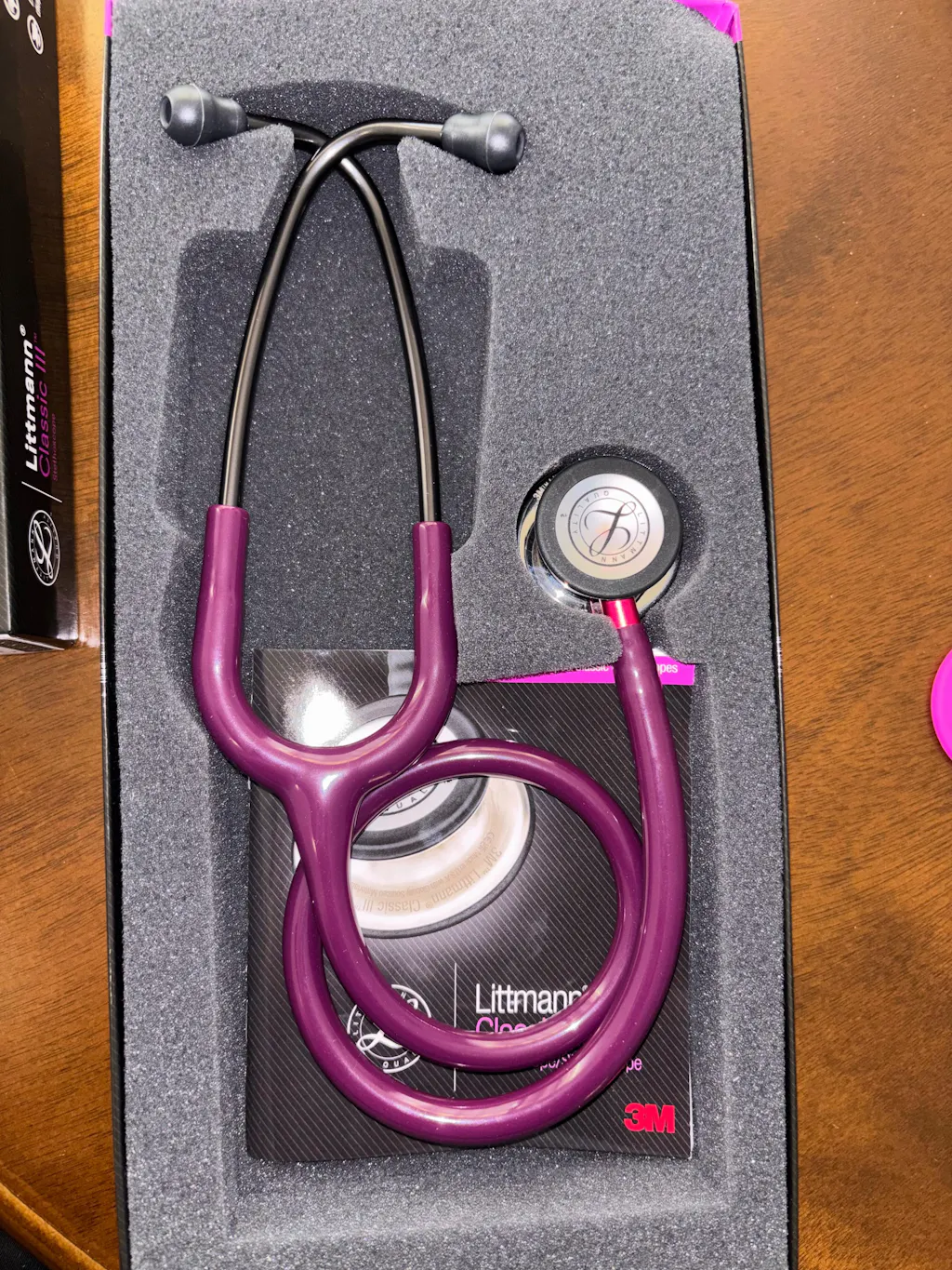 Fonendoscopio Littmann Classic III Ciruela Espejo 5960