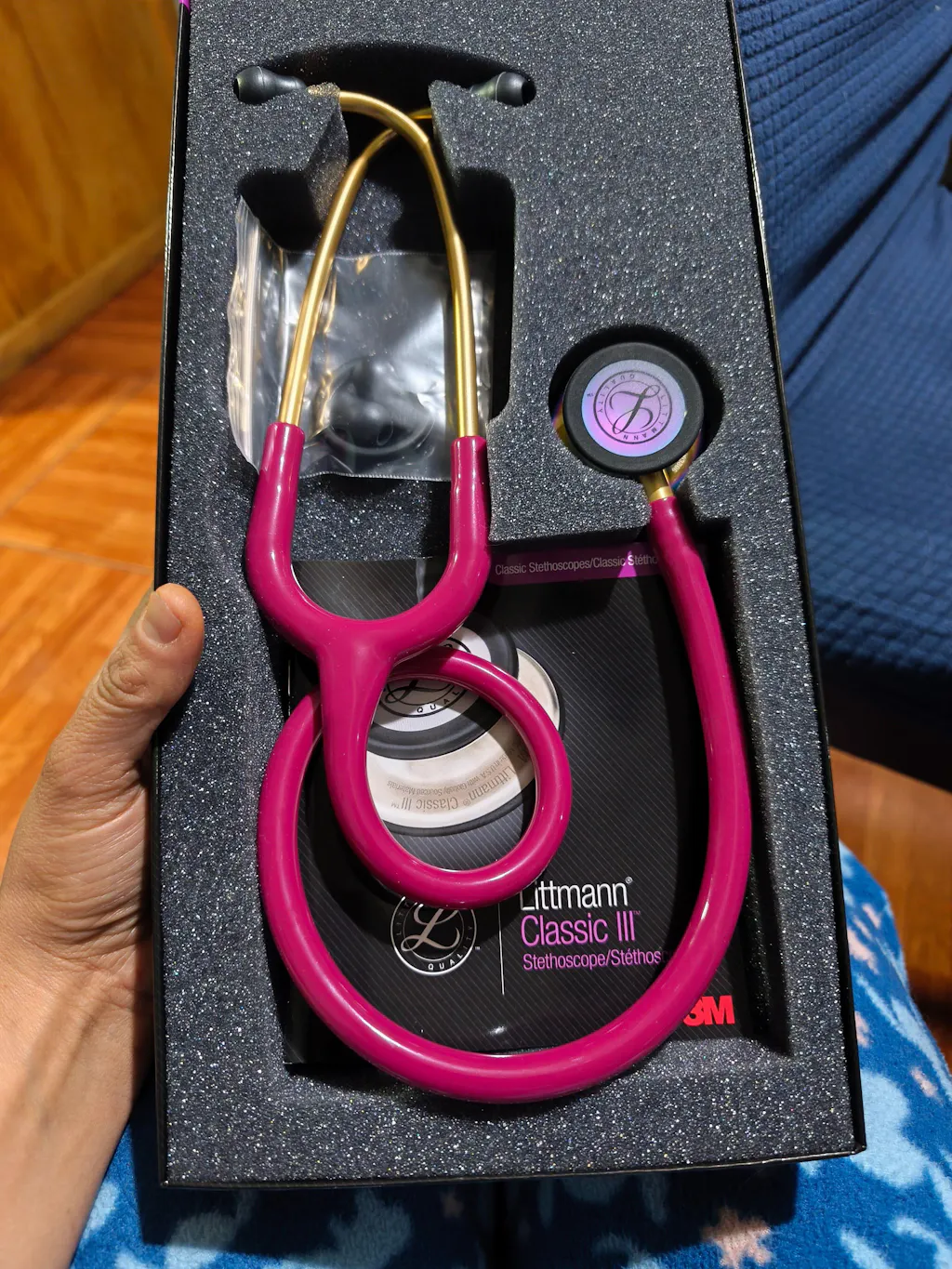 Fonendoscopio Littmann Classic III Frambuesa Arcoiris 5806