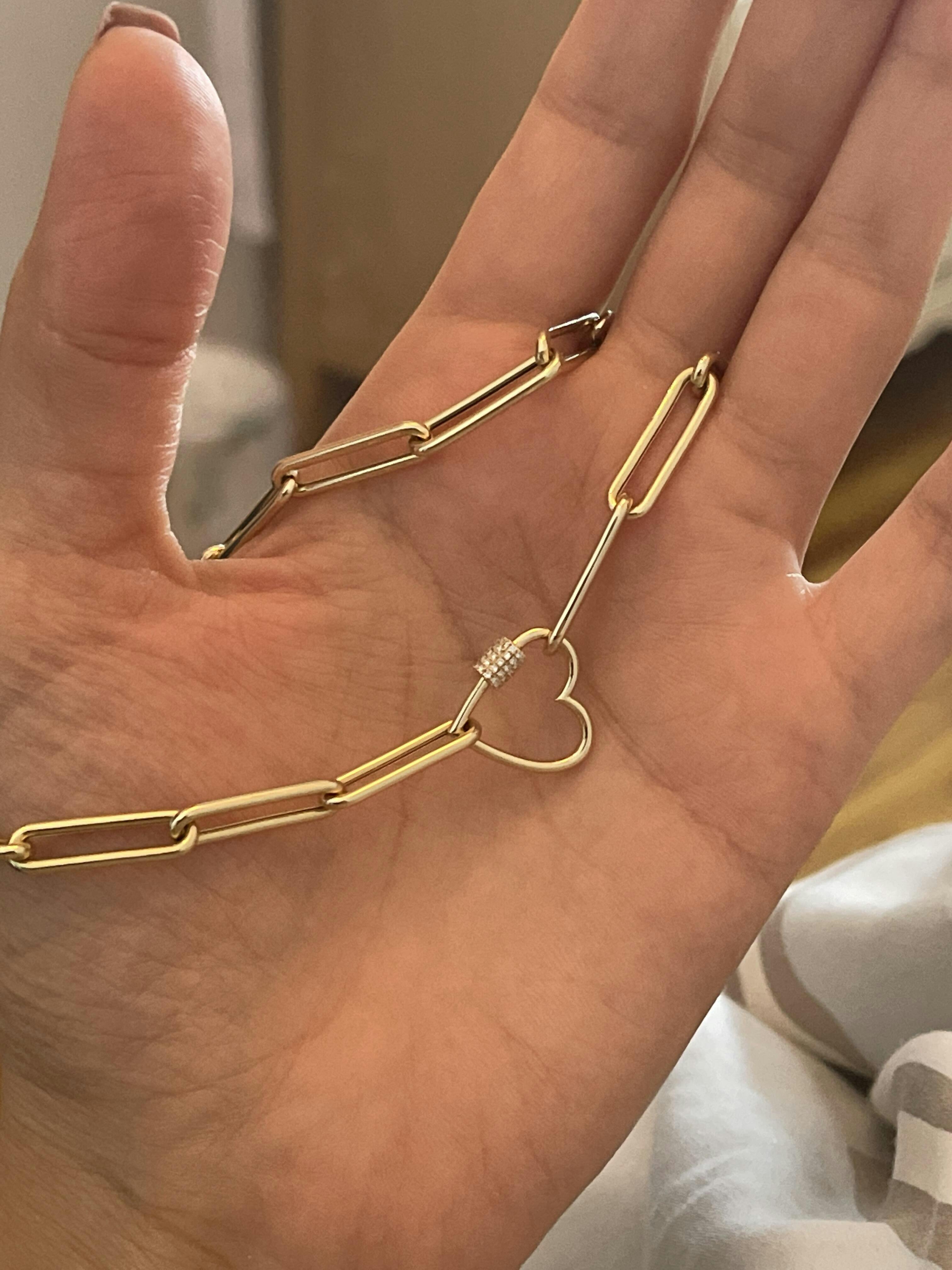 BASICS⭐︎GOLD PLATING HEART CARABINER Gold Plating Heart Carabiner – BASICKS