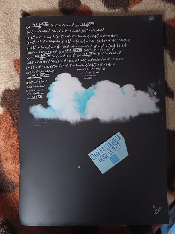 Caiet Izzie de Fizică A4 (cu Formule)