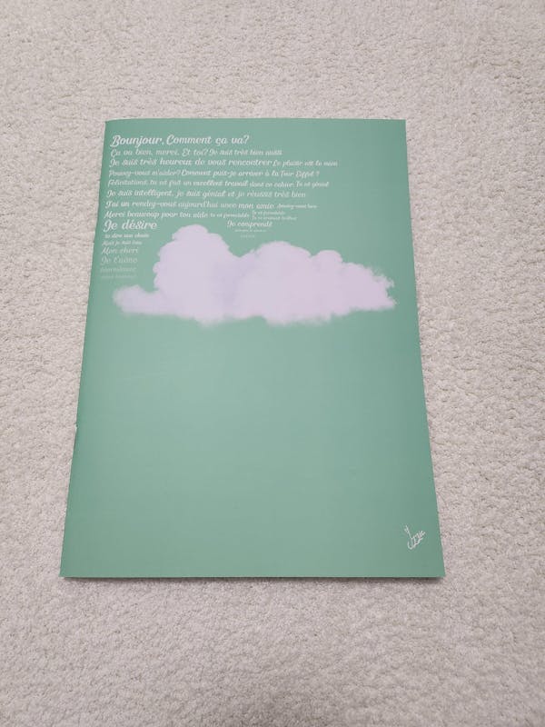 Caiet Izzie de Franceză A4 (cu Timpuri Verbale)