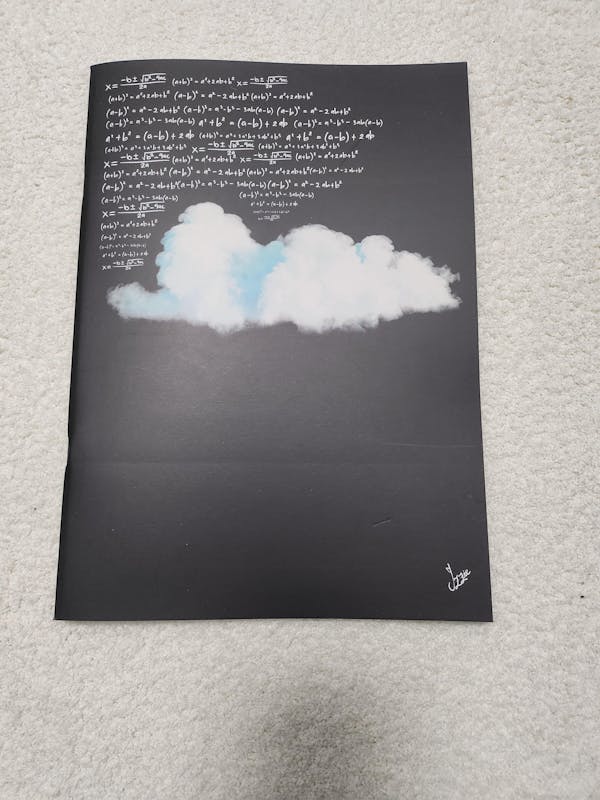 Caiet Izzie de Matematică A4 (cu Formule)