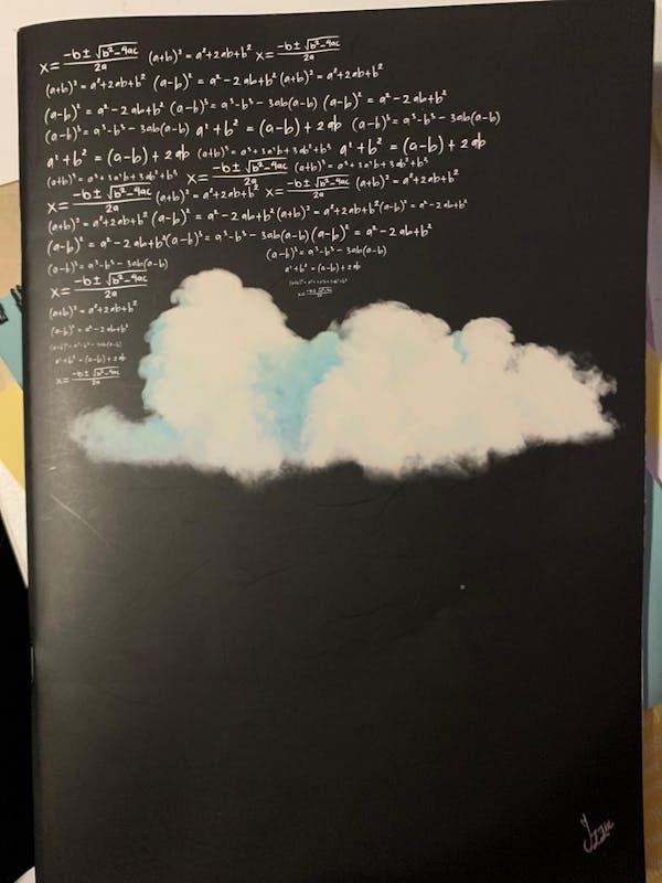 Caiet Izzie de Matematică A4 (cu Formule)