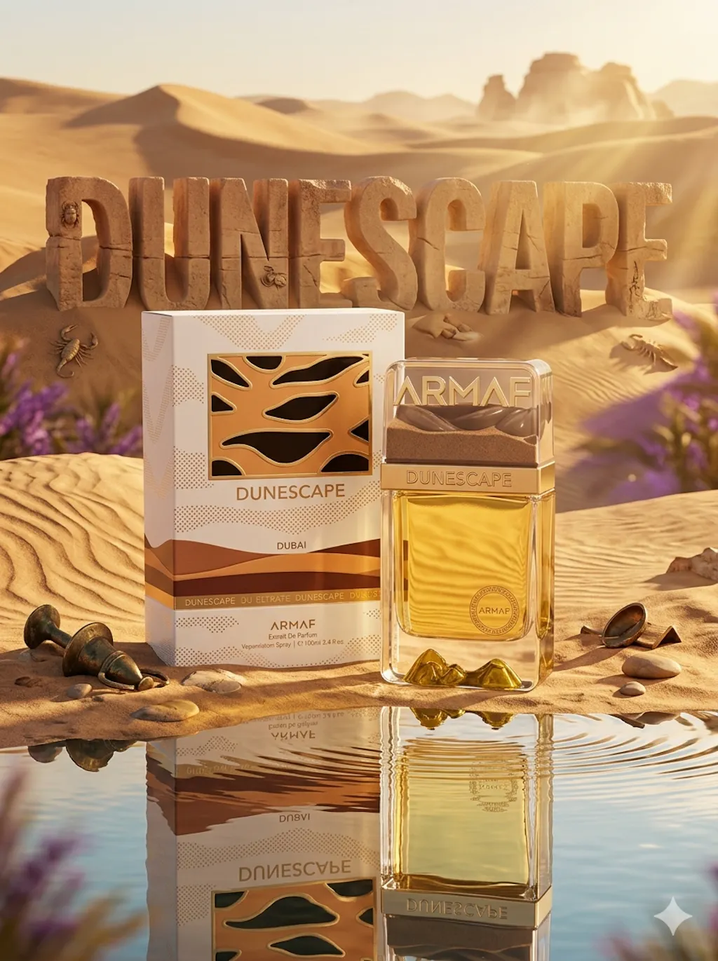 DUNESCAPE DUBAI ARMAF 3.4OZ EXTRAIT DE PARFUM – J & A Technomarine y  Accesorios