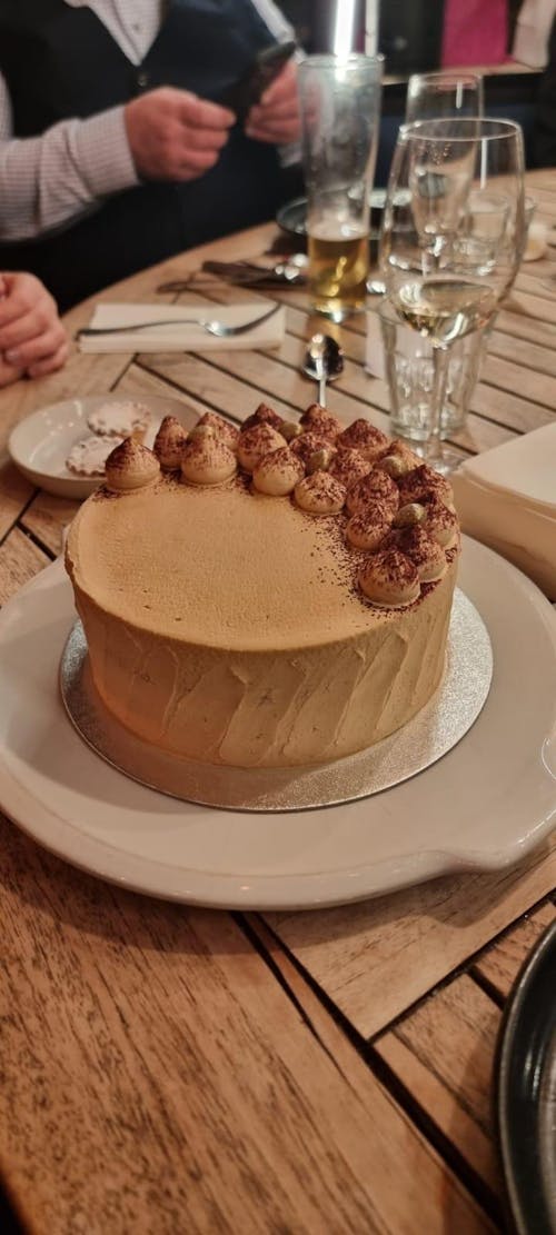 Personalised Tiramisu Layer Cake