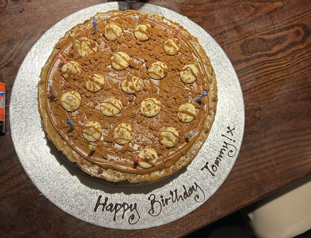 Personalised Biscoff Cheesecake