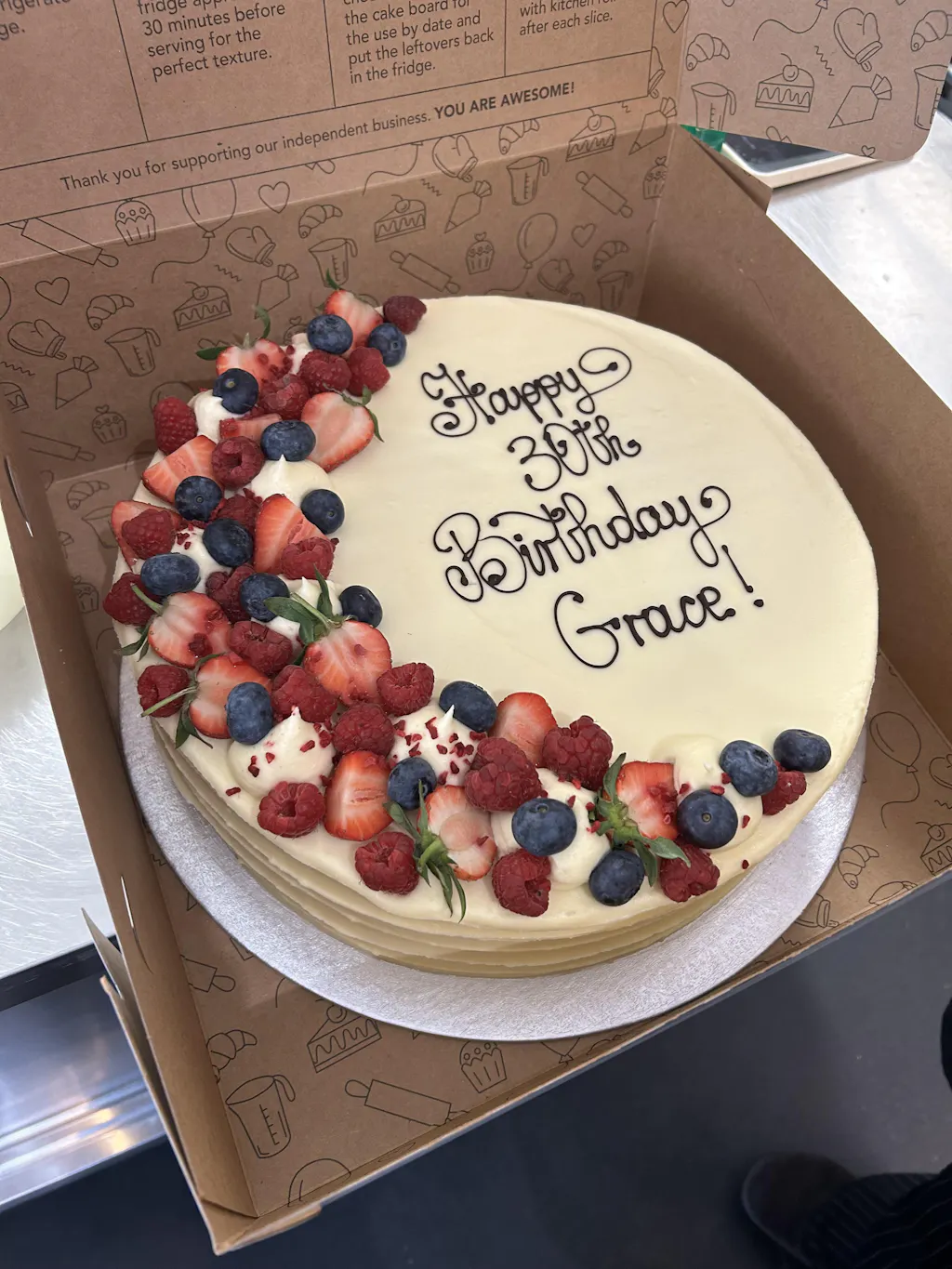 Very Berry Birthday Cake