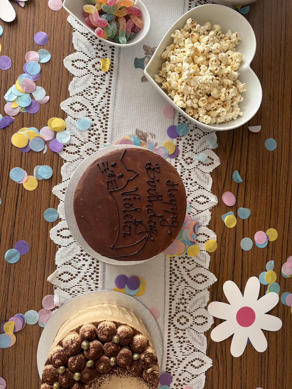 Personalised Chocolate Nutella Cake