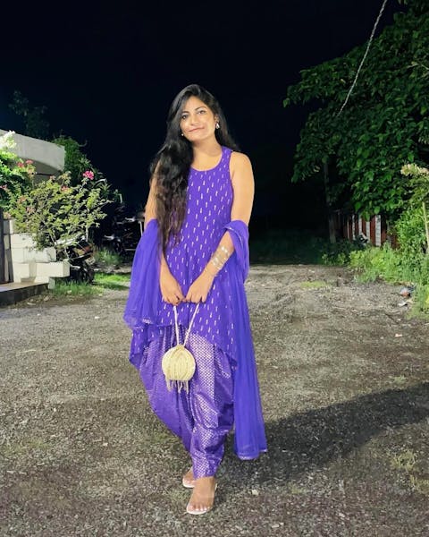 Women Pure Cotton Kurta Pant Dupatta Set (Maroon)