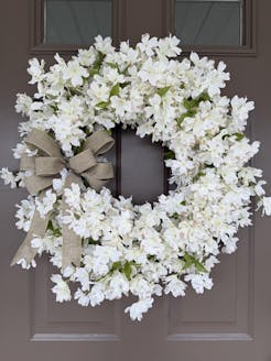 40in Long Pale Green Dogwood Branch