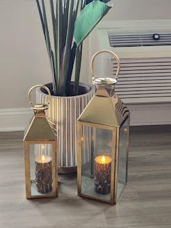 Gold Soho Stainless Steel Lanterns