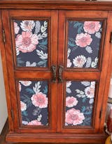 Pensive Petals | Moody Floral Removable Contact Paper for Shelves, Cabinets, Walls, DIY Home Decor 1097