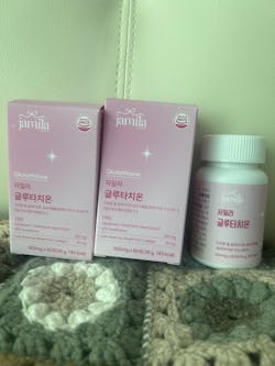 Jamila Liposomal Glutathione High-Potency Whitening & Antioxidant Tablets (60 Tablet x 2)