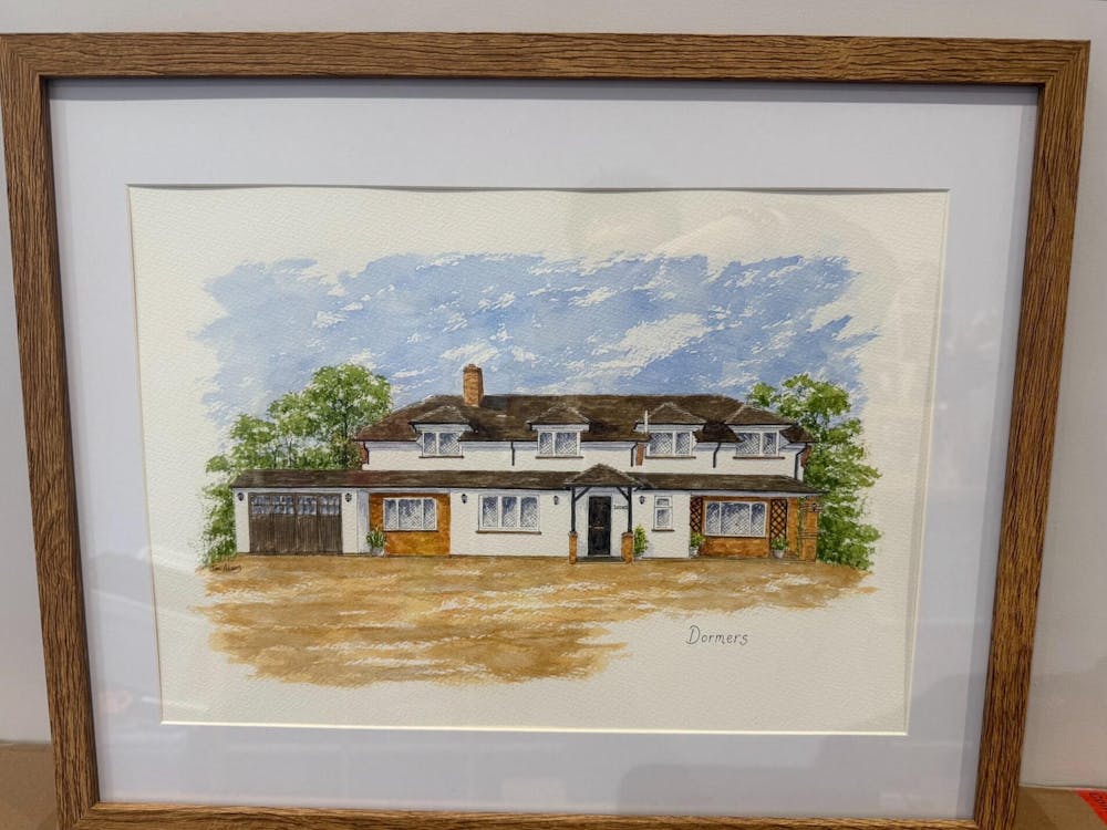 Personalised House Portrait Gift