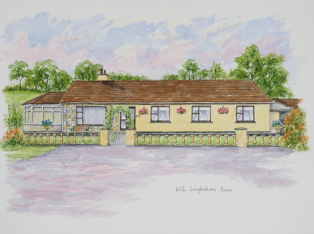 Personalised House Portrait Gift