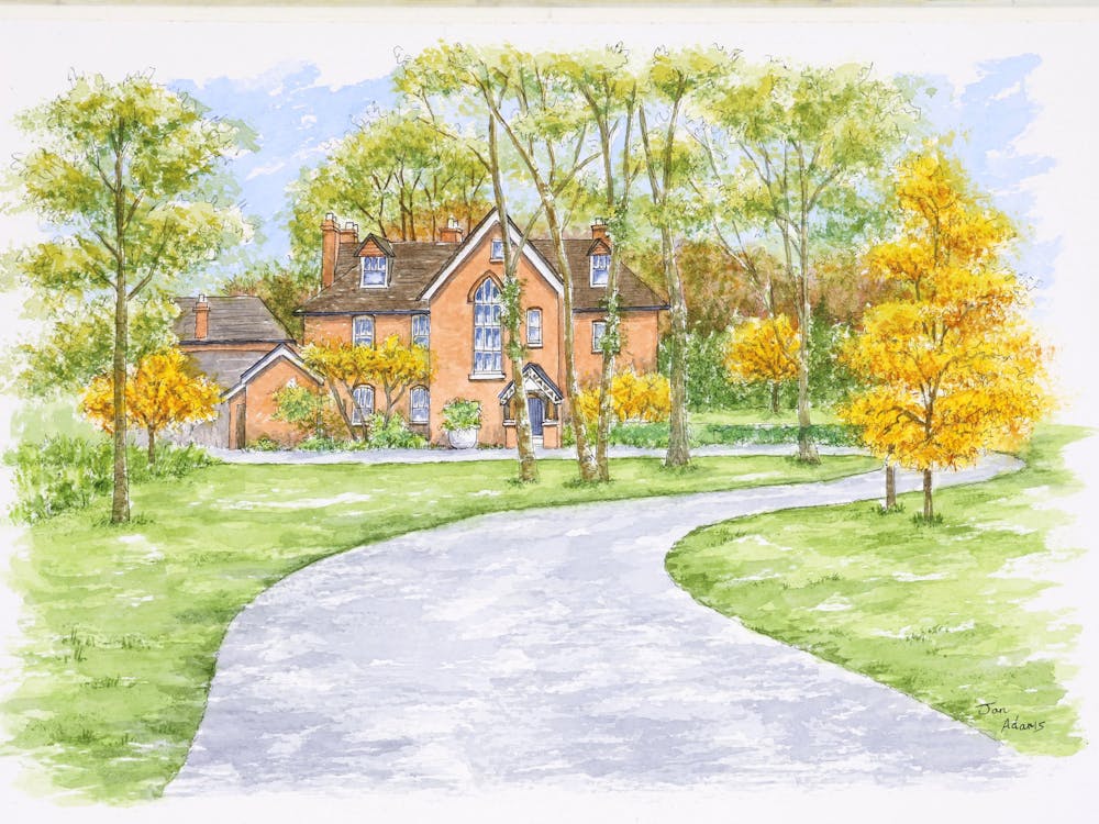 Personalised House Portrait Gift