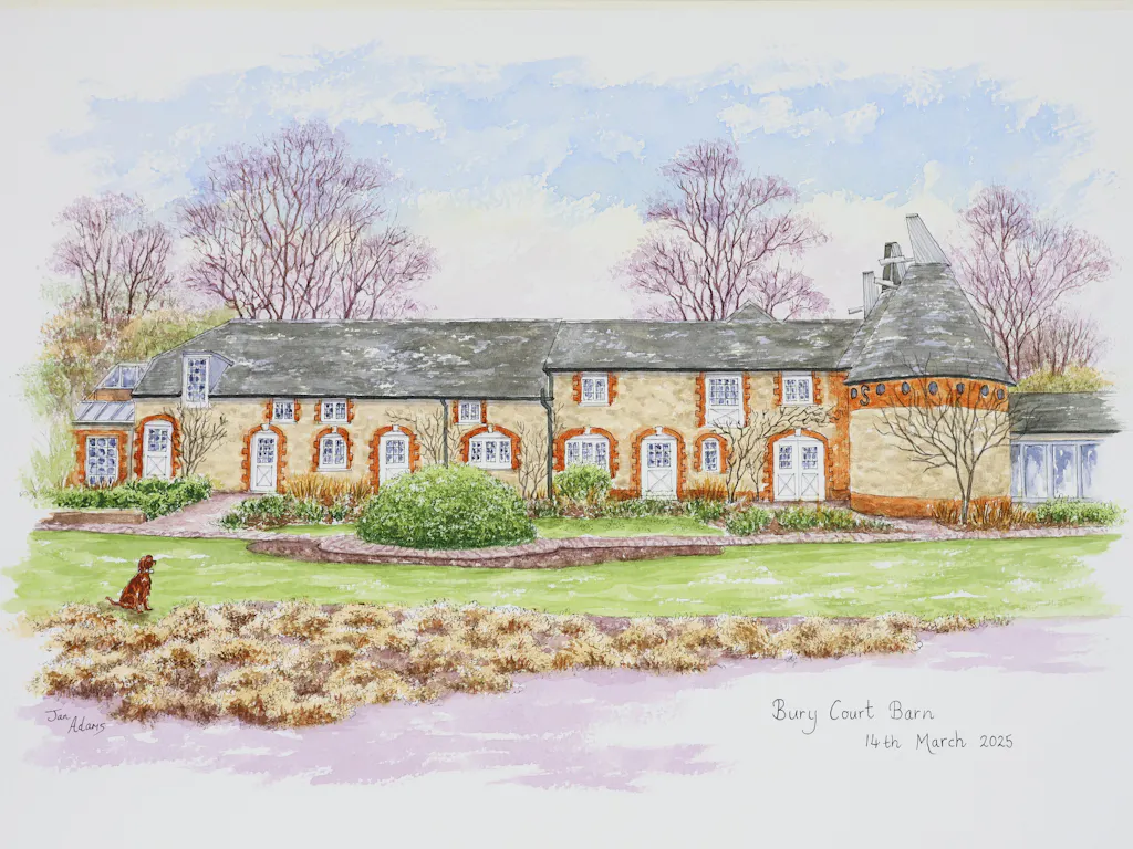 Wedding Venue Portraits in Watercolour