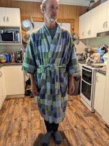 PDF Sewing Pattern: Men's Dressing Gown Robe - Luxurious DIY Gift