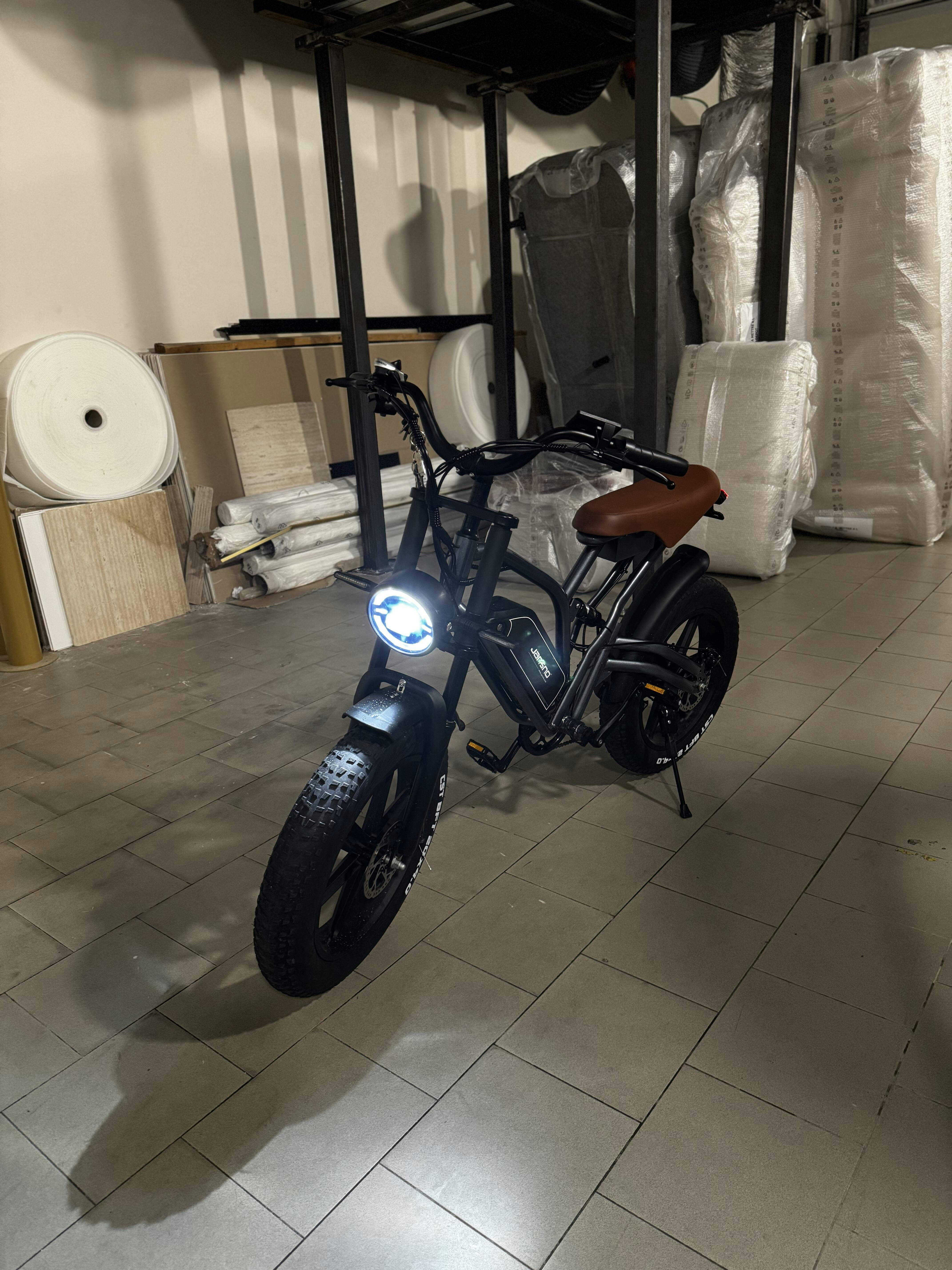 JANSNO X70 Off Road Electric Bike for Adults, 48V 34Ah Dual Battery, 7