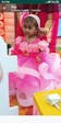 Pre Order : Shaded Pink Sasha Gown With Hair Pin