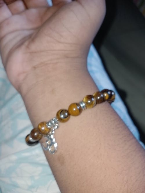 Natural Tiger Eye Om Band