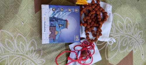 Brown Rudraksha Mala - 108+1 Beads