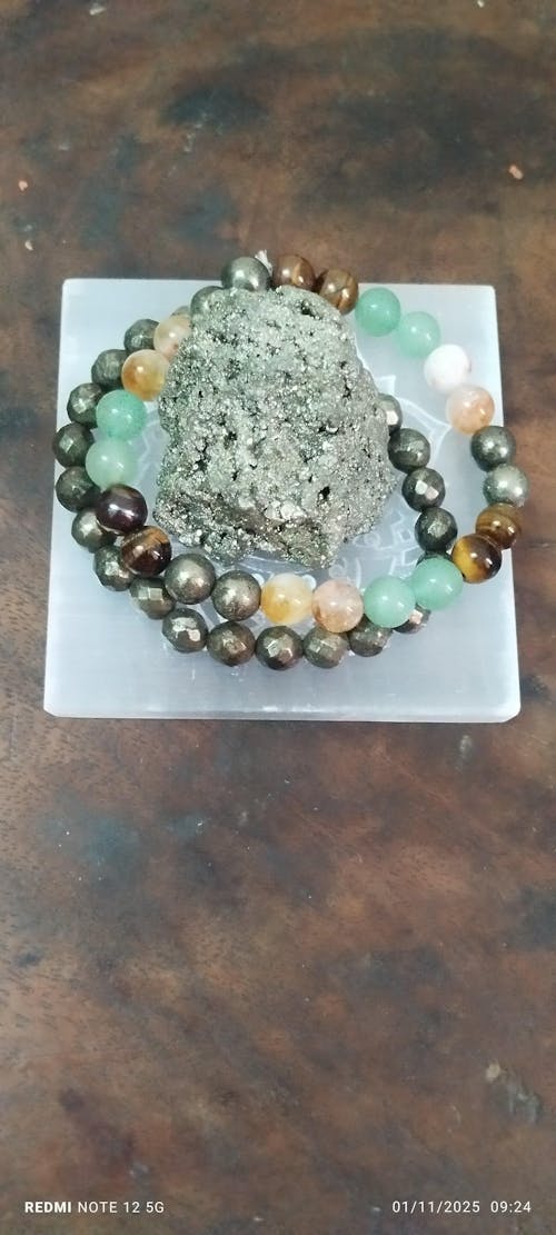 Sacred Om Selenite Plate