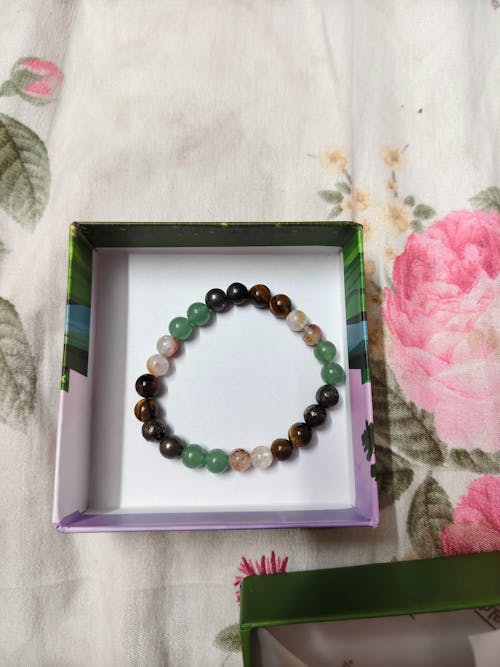 Money Magnet Fusion Band - Pyrite, Tiger Eye, Citrine & Aventurine Beads